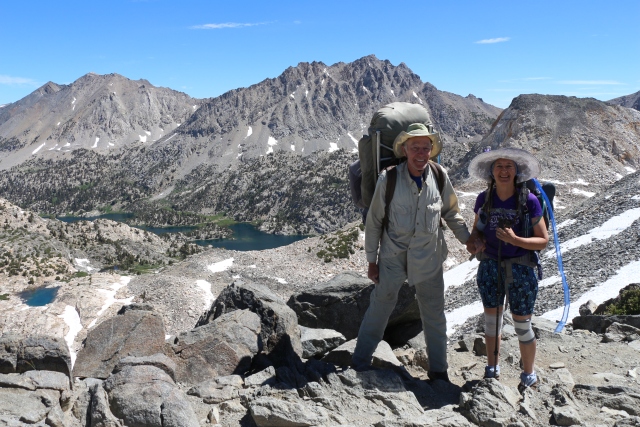 Rae Lakes from Onion Valley July 2019